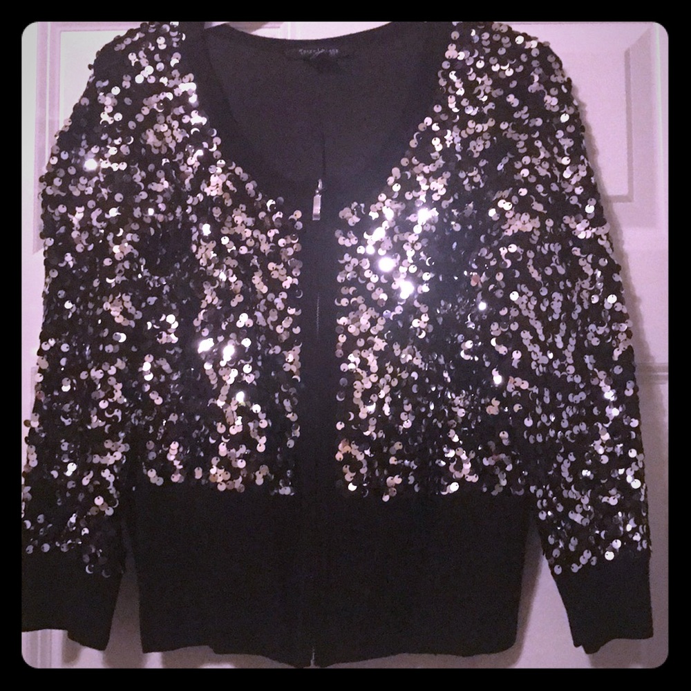 Sequin jacket